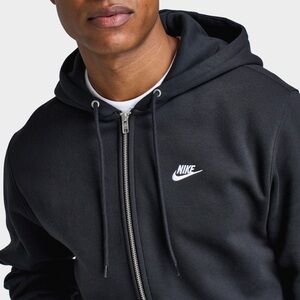 Brand New without tag. Nike Black Full-Zip Hoodie